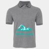 JB's  BIRDS EYE POLO   CHARCOAL - S Thumbnail