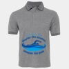 JB's  BIRDS EYE POLO   CHARCOAL - S Thumbnail