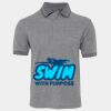 JB's  BIRDS EYE POLO   CHARCOAL - S Thumbnail