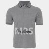JB's  BIRDS EYE POLO   CHARCOAL - S Thumbnail