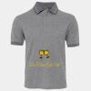 JB's  BIRDS EYE POLO   CHARCOAL - S Thumbnail