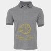 JB's  BIRDS EYE POLO   CHARCOAL - S Thumbnail