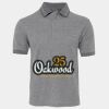 JB's  BIRDS EYE POLO   CHARCOAL - S Thumbnail