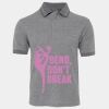 JB's  BIRDS EYE POLO   CHARCOAL - S Thumbnail