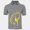 JB's  BIRDS EYE POLO   CHARCOAL - S Thumbnail