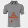 JB's  BIRDS EYE POLO   CHARCOAL - S Thumbnail