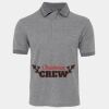 JB's  BIRDS EYE POLO   CHARCOAL - S Thumbnail