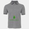 JB's  BIRDS EYE POLO   CHARCOAL - S Thumbnail