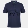 C OF C  JERSEY POLO   CHARCOAL Thumbnail