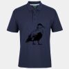 C OF C  JERSEY POLO   CHARCOAL Thumbnail