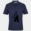 C OF C  JERSEY POLO   CHARCOAL Thumbnail
