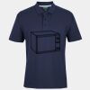 C OF C  JERSEY POLO   CHARCOAL Thumbnail