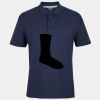 C OF C  JERSEY POLO   CHARCOAL Thumbnail