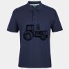 C OF C  JERSEY POLO   CHARCOAL Thumbnail