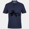 C OF C  JERSEY POLO   CHARCOAL Thumbnail