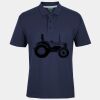 C OF C  JERSEY POLO   CHARCOAL Thumbnail