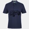 C OF C  JERSEY POLO   CHARCOAL Thumbnail