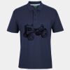 C OF C  JERSEY POLO   CHARCOAL Thumbnail
