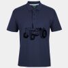 C OF C  JERSEY POLO   CHARCOAL Thumbnail