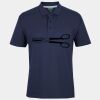C OF C  JERSEY POLO   CHARCOAL Thumbnail