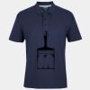 C OF C  JERSEY POLO   CHARCOAL Thumbnail