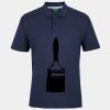 C OF C  JERSEY POLO   CHARCOAL Thumbnail