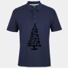 C OF C  JERSEY POLO   CHARCOAL Thumbnail