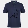 C OF C  JERSEY POLO   CHARCOAL Thumbnail