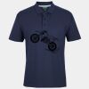C OF C  JERSEY POLO   CHARCOAL Thumbnail