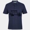 C OF C  JERSEY POLO   CHARCOAL Thumbnail