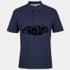 C OF C  JERSEY POLO   CHARCOAL Thumbnail
