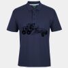 C OF C  JERSEY POLO   CHARCOAL Thumbnail