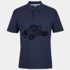 C OF C  JERSEY POLO   CHARCOAL Thumbnail