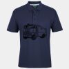 C OF C  JERSEY POLO   CHARCOAL Thumbnail