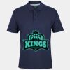 C OF C  JERSEY POLO   CHARCOAL Thumbnail