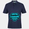 C OF C  JERSEY POLO   CHARCOAL Thumbnail