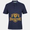 C OF C  JERSEY POLO   CHARCOAL Thumbnail