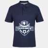 C OF C  JERSEY POLO   CHARCOAL Thumbnail