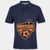 C OF C  JERSEY POLO   CHARCOAL Thumbnail