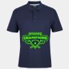 C OF C  JERSEY POLO   CHARCOAL Thumbnail
