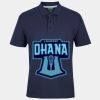 C OF C  JERSEY POLO   CHARCOAL Thumbnail