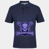 C OF C  JERSEY POLO   CHARCOAL Thumbnail
