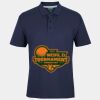 C OF C  JERSEY POLO   CHARCOAL Thumbnail