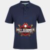 C OF C  JERSEY POLO   CHARCOAL Thumbnail