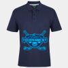 C OF C  JERSEY POLO   CHARCOAL Thumbnail