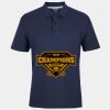 C OF C  JERSEY POLO   CHARCOAL Thumbnail