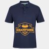 C OF C  JERSEY POLO   CHARCOAL Thumbnail