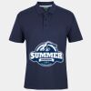 C OF C  JERSEY POLO   CHARCOAL Thumbnail