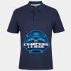 C OF C  JERSEY POLO   CHARCOAL Thumbnail