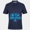 C OF C  JERSEY POLO   CHARCOAL Thumbnail